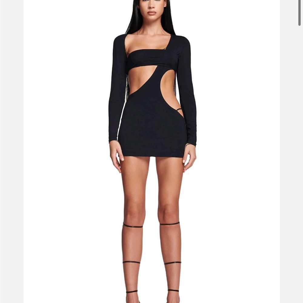 I AM GIA Lillian black dress Size Small
